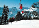 13325238 Braunwald GL Gondelbahn Grotzenbueel Mit Blick Gegen Toedi Wintersportp - Andere & Zonder Classificatie