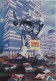 Carte Postale (Tower Records) Tower, The Internet's Real Record Store - Illustration : Chris Hillman (Patlabor - Comics) - Publicité