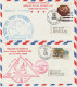 16024  WELCOME TO NORFOLK - 6 Enveloppes ; ESPAGNE (2) - GERMAN (2) - DUTCH (2) - Naval Post
