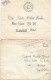 MAROC ANNEE 1958 LETTRE FM DE MARRAKEH 8 4 1958 POUR MULAT GRIFFE ROUGE BASE AERIENNE N°707 TB - Lettres & Documents