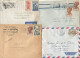 A.O.F. 1950/1954 LOT DE 12 LETTRES EN MAJORITE  PAR AVION TB  - Brieven En Documenten