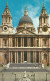 (UNITED KINGDOM) ST. PAUL'S CATHEDRAL, LONDON - Written Postcard - St. Paul's Cathedral