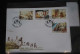 Taiwan 3493-3496 Auf Brief Als FDC #BC154 - Altri & Non Classificati