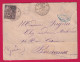 DAKAR SENEGAL 1890 ALPHEE DUBOIS POUR BORDEAUX LETTRE - Lettres & Documents