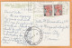 St Thomas US VI Old Postcard Mailed - Amerikaanse Maagdeneilanden