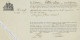 NAVIGATION 1849  CONNAISSEMENT BILL OF LADING  Calcutta & Coromandel Inde > Bordeaux Navire Le Paquebot Des Mers Du Sud - 1800 – 1899