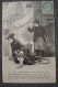 CARTE POSTALE ANCIENNE CYCLE VELO SERIE "MADEMOISELLE ECOUTEZ-MOI DONC" N°6 / 6 - Koppels