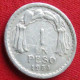 Chile 1 Peso 1954 Chili Alum W ºº - Chili