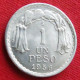 Chile 1 Peso 1956 Chili  W ºº - Cile