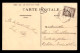 86 - LOUDUN - LE PORTAIL CHAUSSEE - AVENUE DE LA GARE - CAFE DE LA PROMENADE - CARTE TAXEE - Loudun