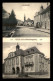 68 - BITSCHWILLER-LES-THANN - RUE PRINCIPALE ET MAIRIE - CARTE 2 VUES - Sonstige & Ohne Zuordnung