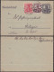 Kartenbrief 1920 Ganzsache K17 15 Pfg. M.Zusatzfrankatur Bonn - Ürdingen  (31487 - Sonstige & Ohne Zuordnung