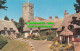 R522429 I. W. Godshill. Old Cottages And Church. W. J. Nigh. Jarrold - Monde