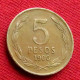 Chile 5 Peso 1986 Chili  W ºº - Chile