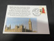 27-4-2024 (3 Z 12) UK - Big Ben Clock Stops As Hand Freeze At 9am (24-4-2024) Post Boxe & Big Clock Stamp ! - Other & Unclassified