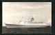 AK Passagierschiff SS Statendam Der Holland-Amerika Linie Im Hafen Von New York  - Steamers