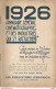 GP / CINEMA Livret 1926 ANNUAIRE CINEMATOGRAPHE Cinemas AUBERT - Reclame