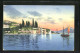 Cartolina S. Vigilio, Panorama Con Rocca Di Garda, Lago Di Garda  - Sonstige & Ohne Zuordnung