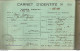 XH / Rare LIVRET AUTOMOBILE-CLUB DUNKERQUE Bicycle Club CARNET IDENTITE DOUANE 1936 GHYVELDE - Documenti Storici