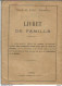 F14 Cpa / Livret De FAMILLE Ancien BREST 1892 Finistère - Historische Dokumente
