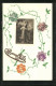 AK Briefmarkencollage Mit Joseph Und Christus  - Timbres (représentations)