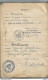 CO / Vintage / Vieux LIVRET DE FAMILLE Ville De LILLE 1914 // JOUY EN JOSAS / ANVERS - Historical Documents