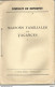 F15 Cpa / Livret Ancien MAISONS FAMILIALES VACANCES Cayeux Soulac Dinard Bligny Rouret Vigan Cauterets Esserval - Reiseprospekte