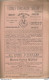 GP / RARE LIVRET LISTE DES NOBLES Bruxelles 1895 SUISSE PUB Montre ROSKOPF HORLOGERIE PUBS - Publicidad