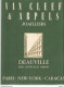 Delcampe - JV / LIVRET TOURISTIQUE DEAUVILLE 1956 SEM Tourisme PLAGE FLEURIE Car Bus Hotel Golf Sport - Reiseprospekte