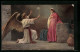 Künstler-AK Bilder Aus Dem Neuen Testament, Die Verkündung Mariä  - Autres & Non Classés