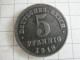 Germany 5 Pfennig 1918 F - 5 Pfennig