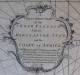 Madagascar : Rarissime Carte Du Canal Du Mozambique Par Herbert  (1754) - Carte Geographique