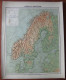 Delcampe - Suède Et Norvège Sweden And Norway : Five Antique Maps  19è Century - Cartes Géographiques