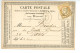 CARTE PRECURSEUR Envoyée à BOUDIER à PARIS Envoi De A. LEFONDRE Rue De La Fosse à SAINT MALO Pour Prix De Vermicelles - 1849-1876: Classic Period