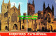 R524967 Hereford Cathedral. E. T. W. Dennis. Photocolour. Multi View. 1983 - World