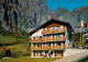 13239331 Leukerbad Gaestehaus Pension Valesia Flagge Alpen Leukerbad - Andere & Zonder Classificatie