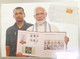 India 2019 Beautiful Designer Envelope On 150th Birth Anniversary Of Mahatma Gandhi Registered (EMS Speed Post) Post - Briefe U. Dokumente