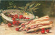 Illustrateur Italien - Nature Morte - Fruits Et Legumes   Q 2556 - Schilderijen