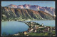 AK Melide, Totalansicht Mit Lago Di Lugano Und Monte Generoso  - Melide