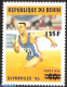 Benin 2000 Olympic Games, Running, Set Of 2 Stamps, Overprint, Mint NH, Sport - Olympic Games - Ungebraucht