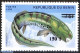 Benin 2000 Prehistoric Animal,fish, Dinosaur, Set Of 2 Stamps, Overprint, Mint NH, Nature - Fish - Prehistoric Animals.. - Ungebraucht