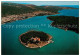 73793685 Punat Otok Kosljun Croatia Insel Fliegeraufnahme  - Croacia