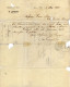 Document Avec 5 Timbres 4c Gris Perle Oblitération 02/05/1866 - 1849-1876: Période Classique