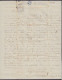 L. Affr. N°29B Lpts "130?" Càd PARIS /29 JANV 1871 D'un Assiégé Pour Son épouse à PLOMBIERES DIJON (voir Texte à Propos  - Krieg 1870