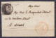 LSC (sans Texte) Affr. N°3 (touché) Càd VILVORDE /6 NOV 1850 (décalage De 90° Du Centre !!!) Pour BRUSSEL (au Dos : Càd  - 1849-1850 Medaillen (3/5)