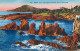 Postcard France Agay Calanque Et Phare De La Baumette - Otros & Sin Clasificación