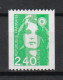 Timbre Roulette France 1993 Marianne De BRIAT Bicentenaire 2f40 Vert N° Rouge Au Verso 195  Yt:FR 2823a, Un:FR 2816a - Rollo De Sellos