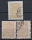 Turkey / Türkei 1923 ⁕ Star & Crescent 3 3/4 Pia. Mi.13 ⁕ 3v Used - Gebraucht