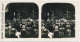 Photo Stéréoscopique 7,3x7,4cm Carte 17x8,7 Cm S.70 - 3790 LOURDES  La Grotte  Les Pélerins - Stereoscopic