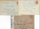 3x Brief An Marinelager SVK Block Sperrschule, 3. Division, Memmingen/Sonthofen - Cartas & Documentos